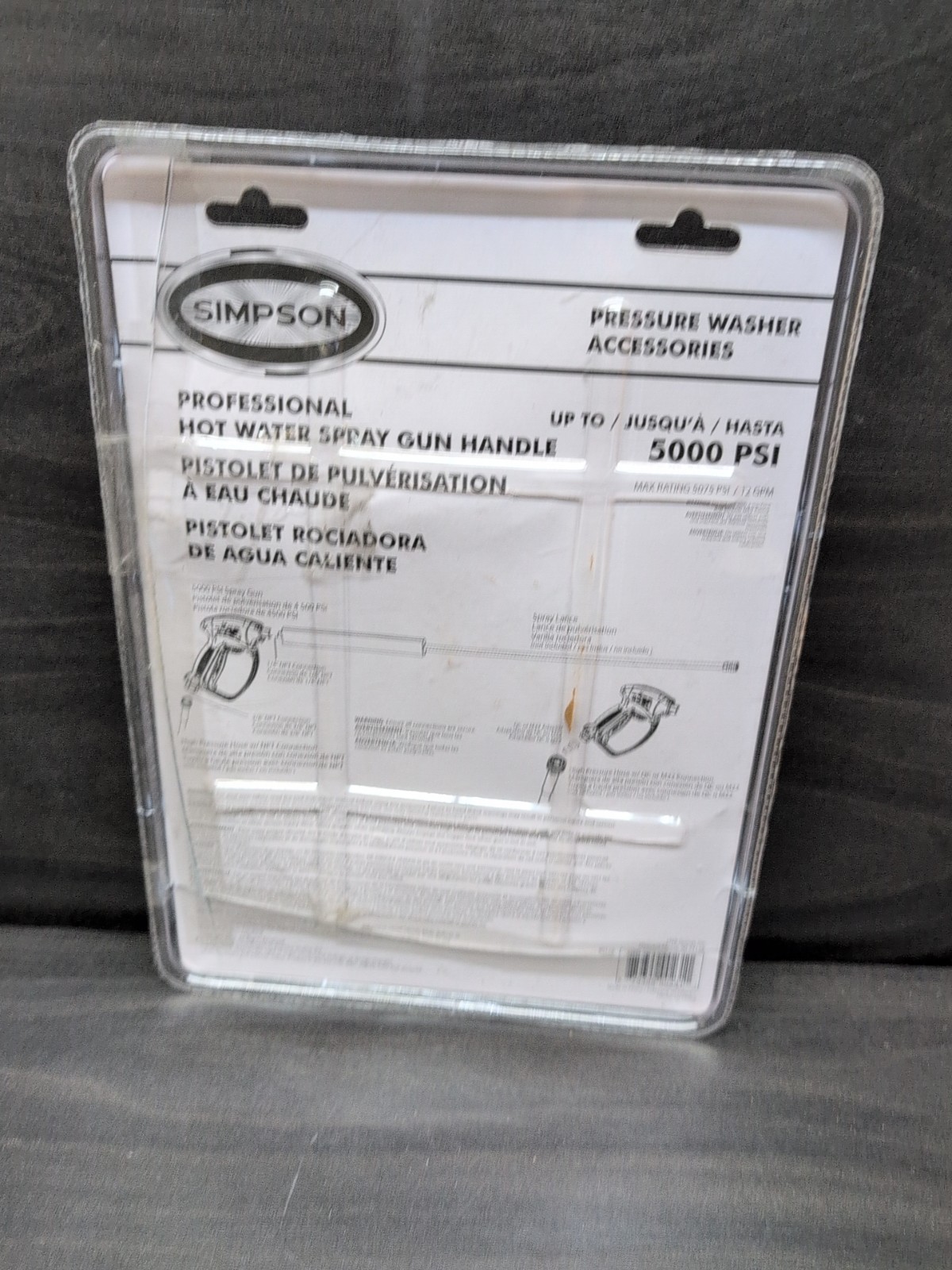 Simpson Professional Hot Water Spray Gun Handle