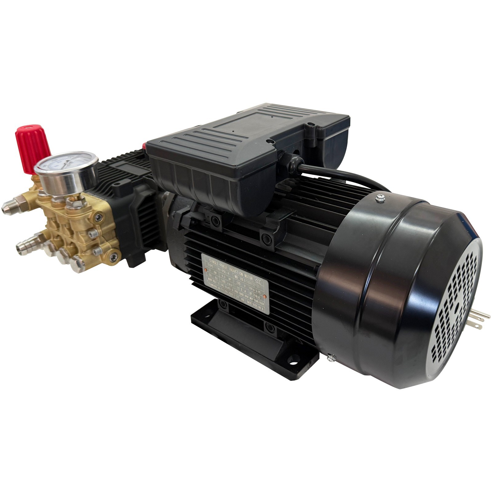 220V Portable High Pressure Car Washing Machine Cleaning Pump with Water Gun