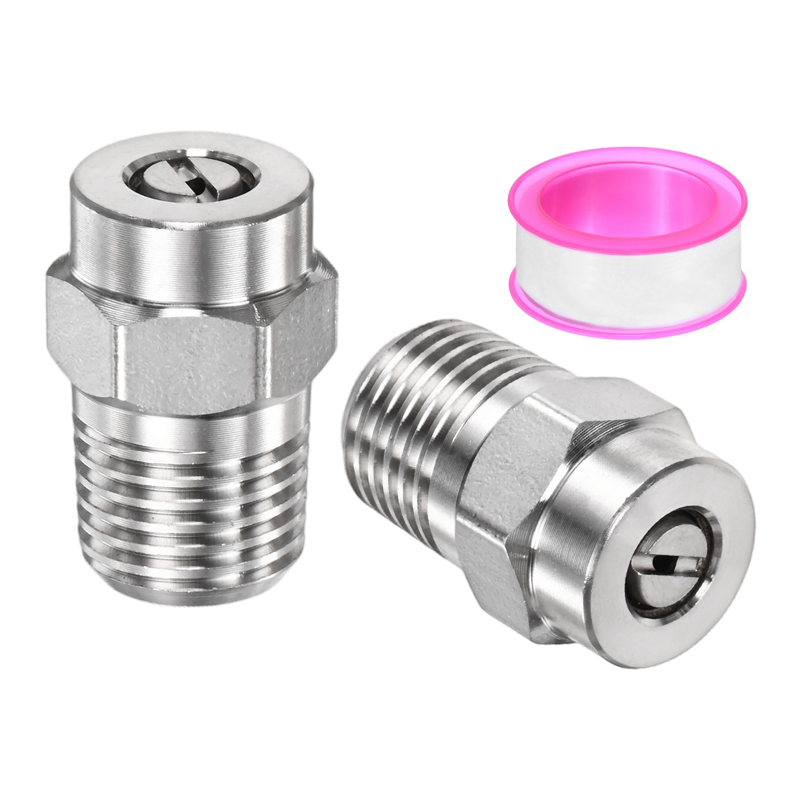 1/4″ NPT 40° Surface Cleaner Tip [2PCS] – Pressure Washer Nozzles [1.514MM Pore]