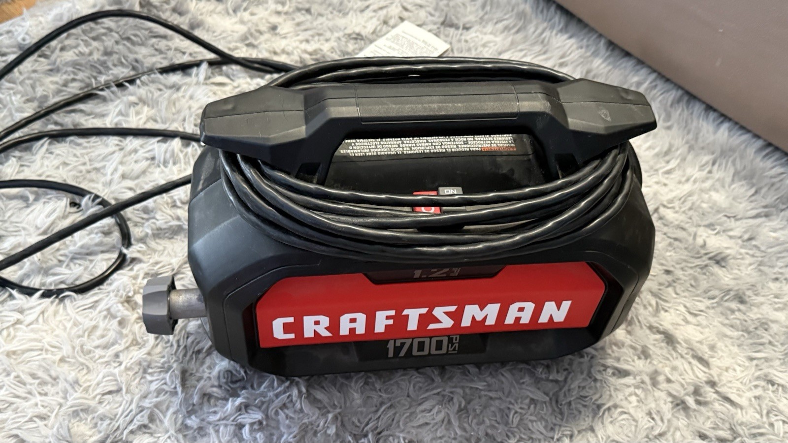 CRAFTSMAN CMEPW1700 Compact 1700 PSI 1.2 GPM 120V Corded Pressure Washer