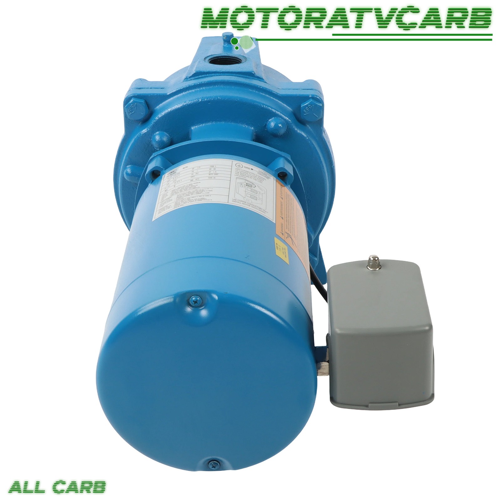 ALL-CARB 1/2 HP Dual Voltage 115/230 Volt Single Phase J5S Shallow Well Jet Pump