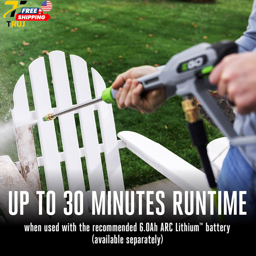 Electric Pressure Washer 2100 PSI Power Washer Battery&Charger Not Included HPW2
