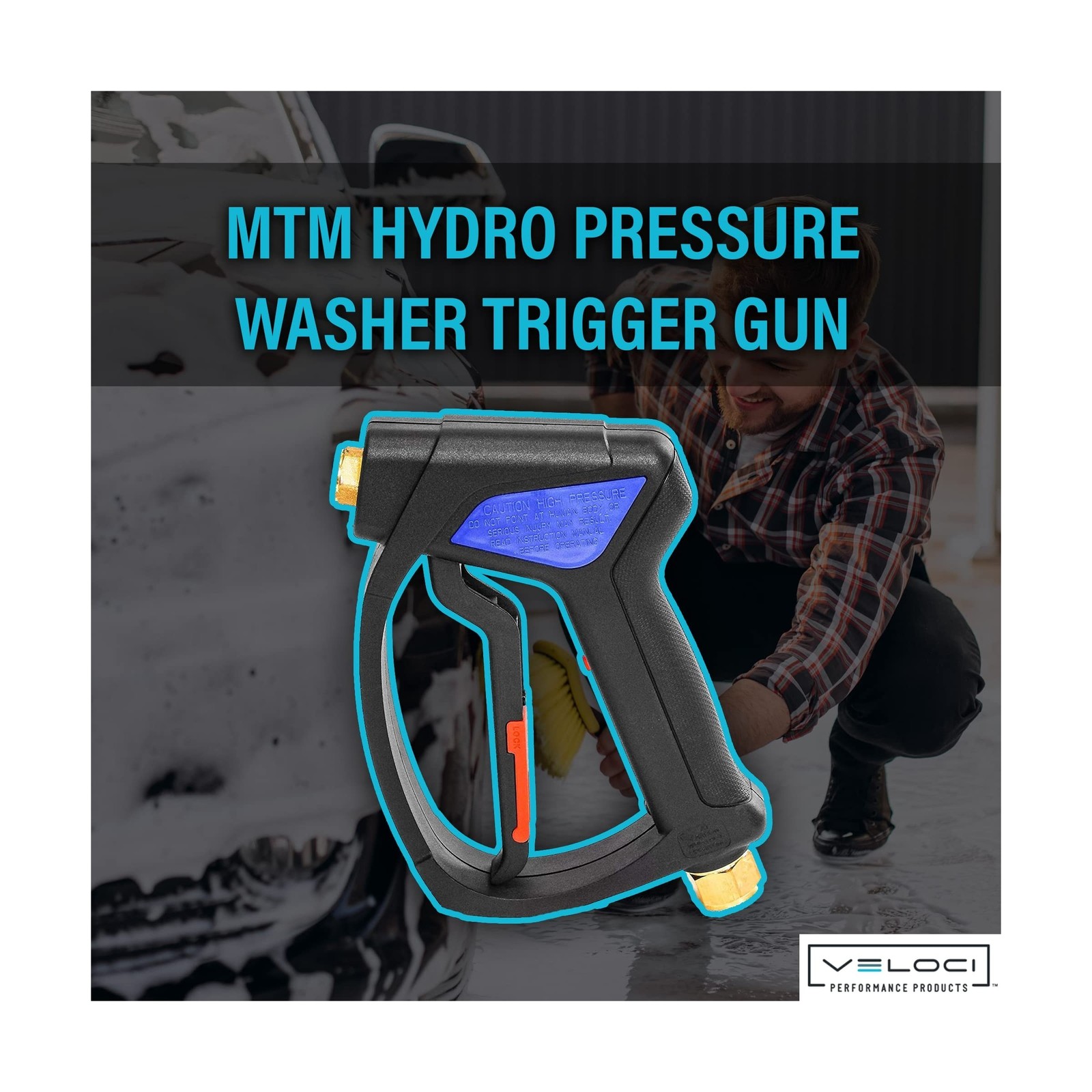 MTM Hydro Easy Hold SG35 Spray Gun for Your Pressure Washer Com… FAST USA SHIP