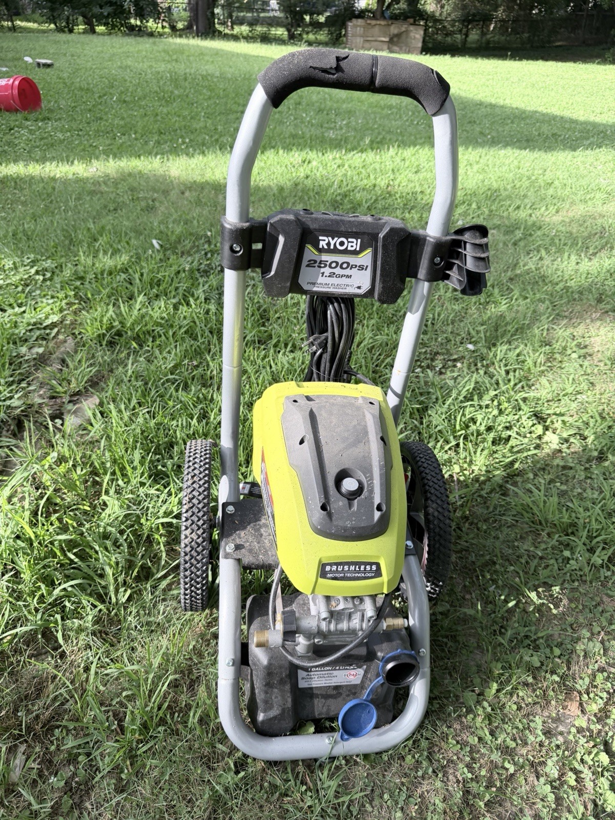 RYOBI 2500 PSI 1.2 GPM High Performance Cold Water Electric Pressure Washer