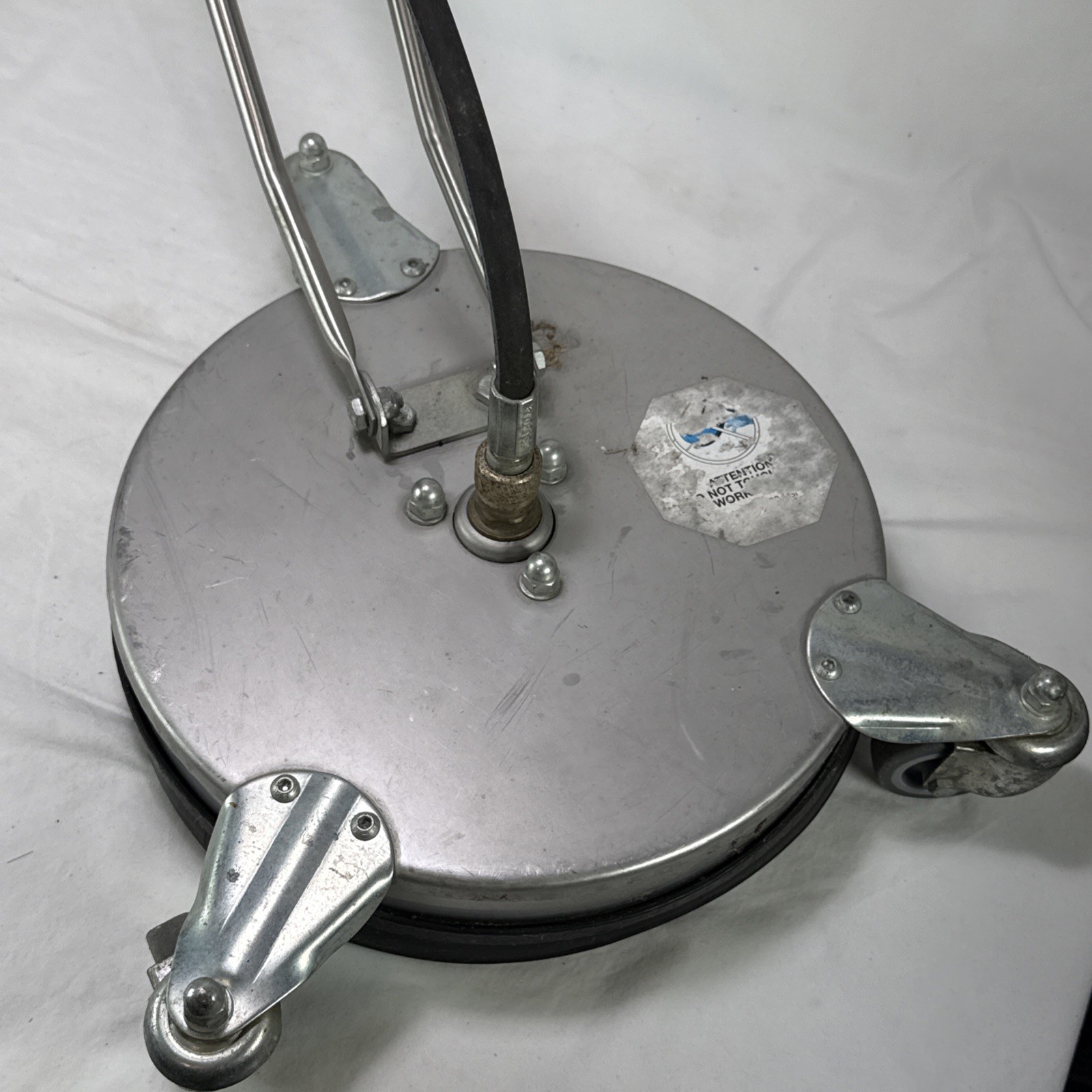 Stainless Steel Pressure Washer Surface Cleaner, 12 in” Deck Attachment