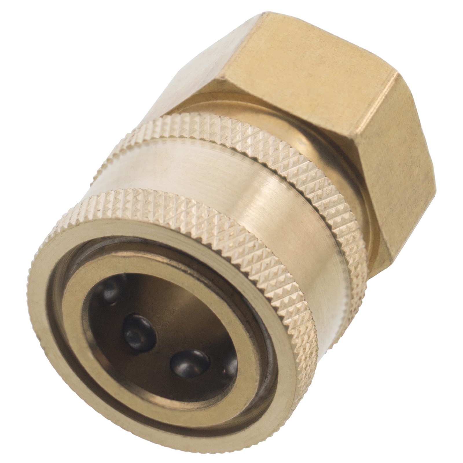 Pressure Washer 3/8″ Female NPT Quick Connect Brass Socket & Plug Set