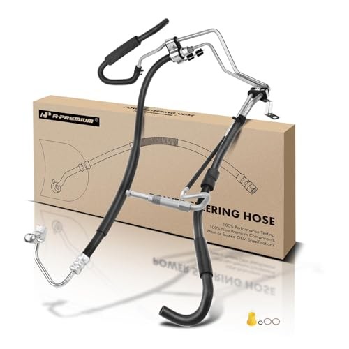 Power Steering Pressure & Return Hose Line Assembly Compatible with Infiniti