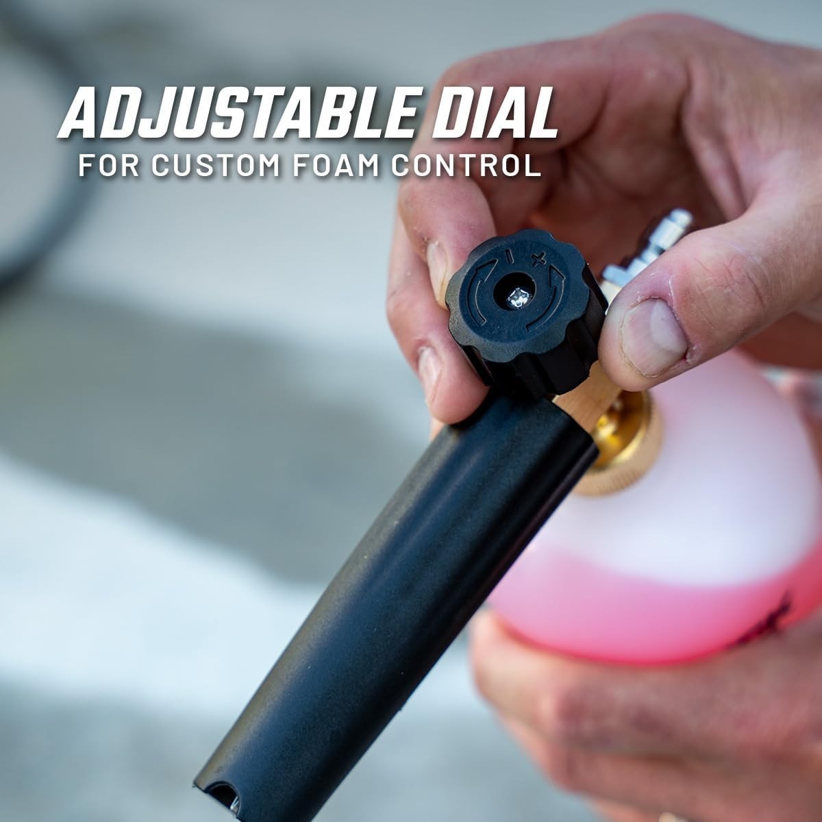Slick Products Pressure Washer Foam Cannon High Foaming Car Wash Soap Blaster