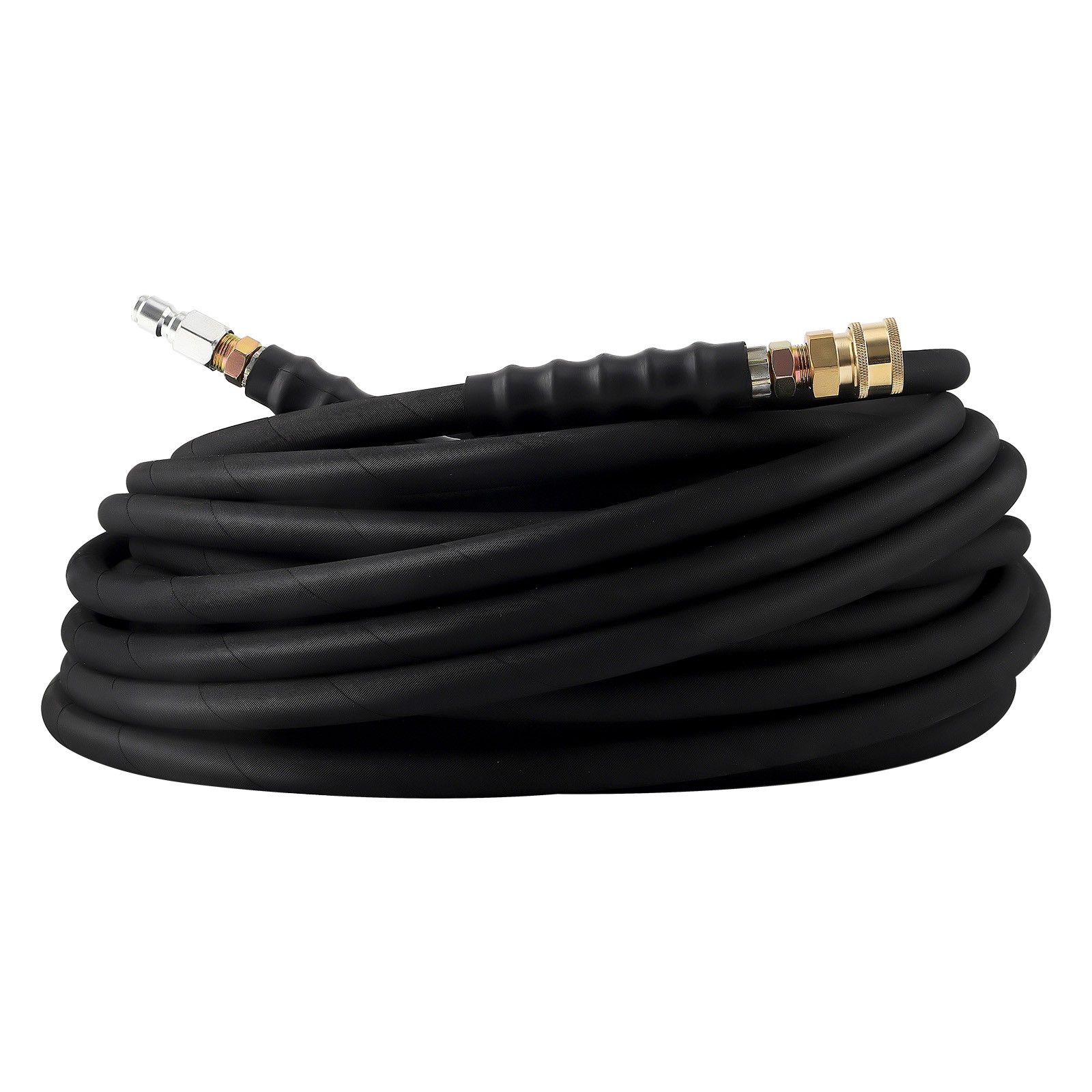 3/8″ x 100ft 6000psi HighTem Water Pressure Washer Hose Quick Connector 2 Wire