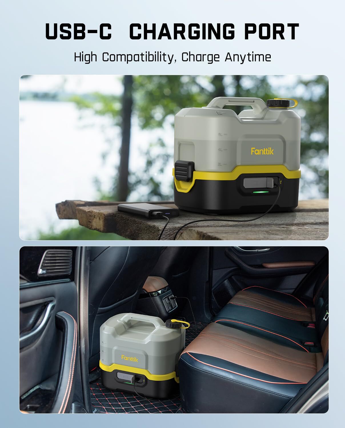 NB8 Nano Portable Cordless Electric Sprayer w/2.1Gal Tank,Retractable Spray Head