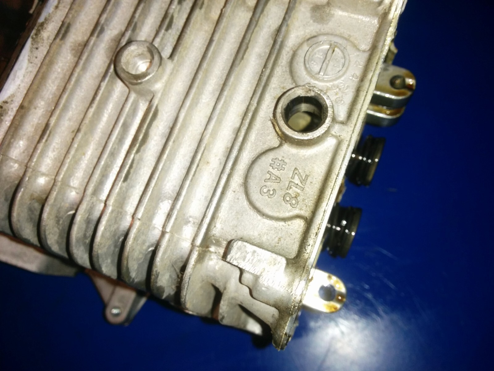 12000-Z0L-820 CYLINDER block muffler gcv160 honda 5.5hp