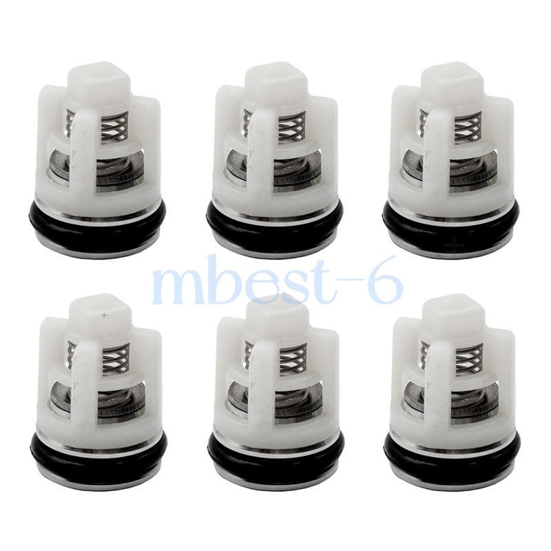 6x Check Valve Repair Kit For Washer Pump Universal OD: 0.5″ Length: 0.65″