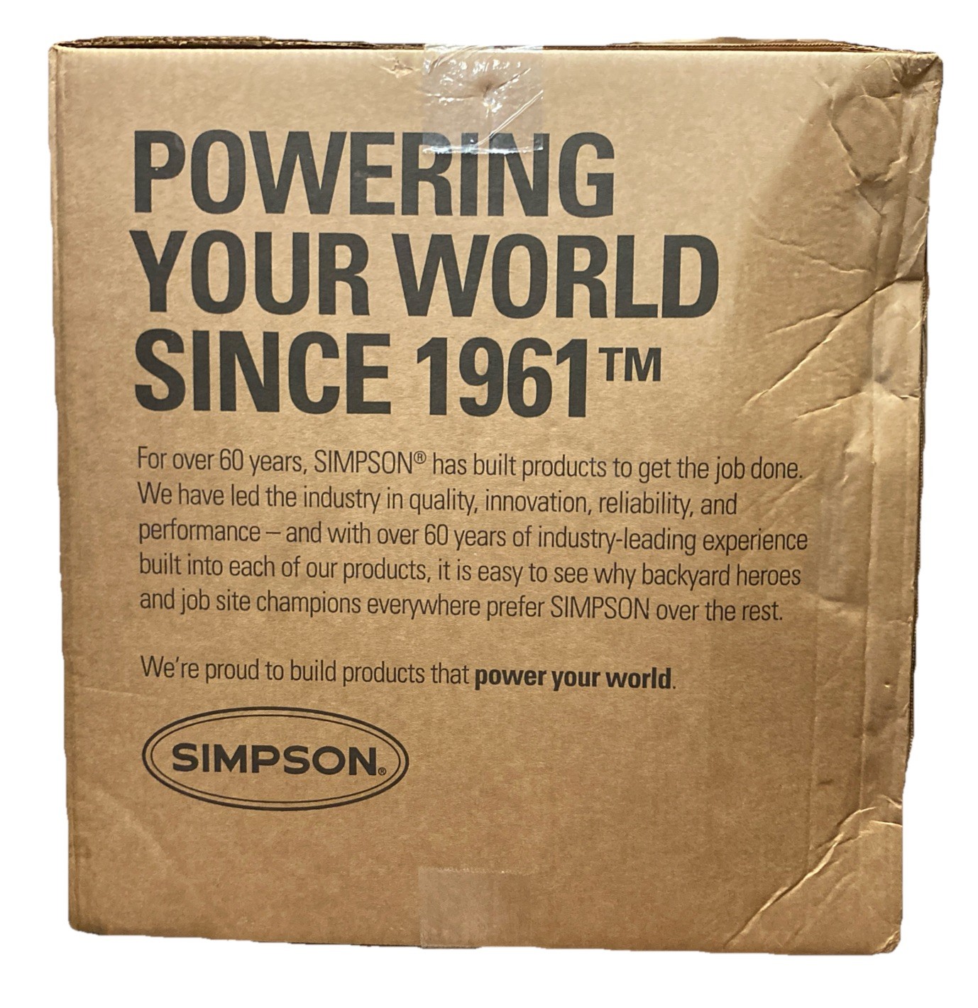 NEW SIMPSON 3,100 PSI 2.3 GPM MegaShot Residential Gas Pressure Washer MS61217