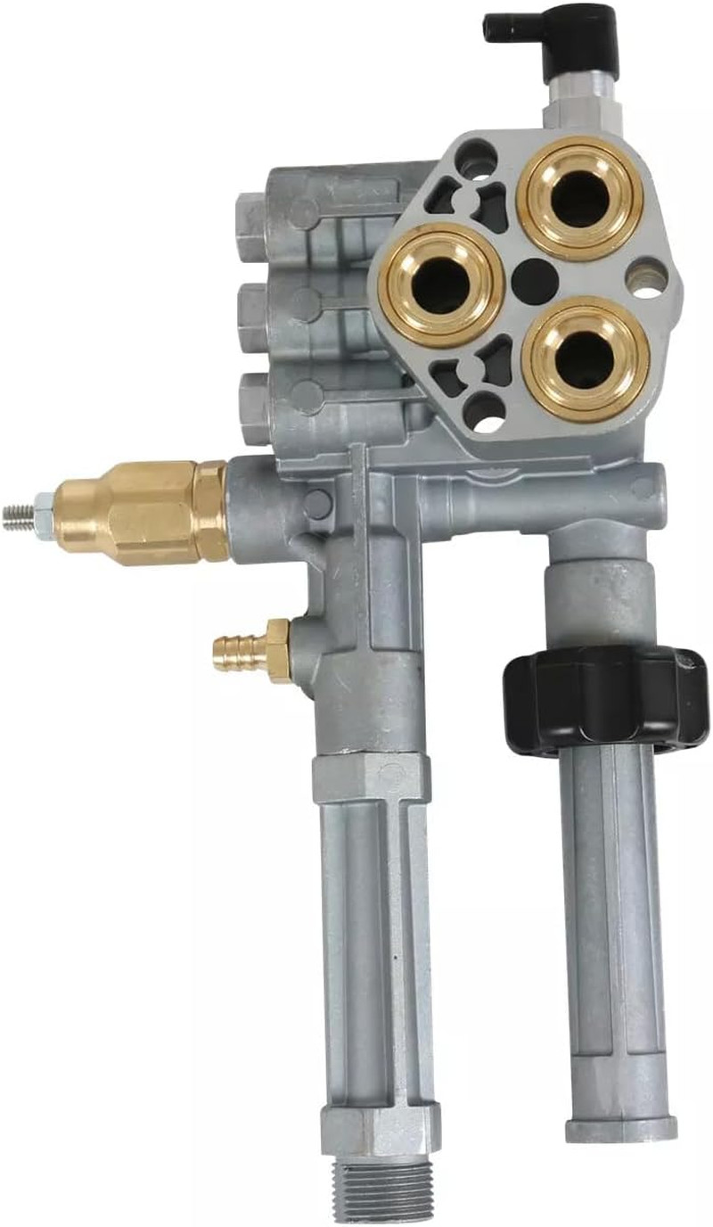 Professional Pressure Washer Pump Head with Unloader & Thermal Relief Valve