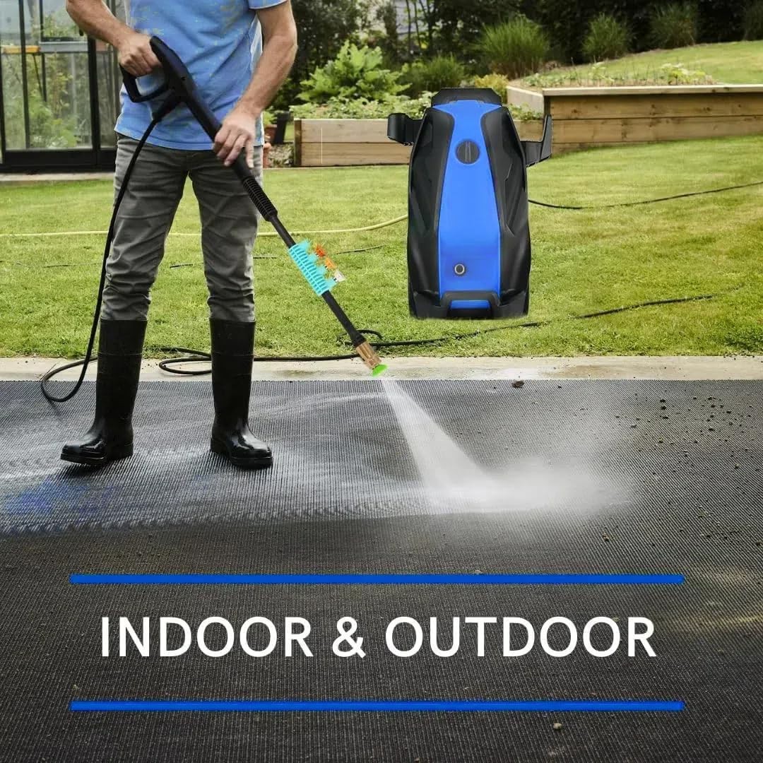 Imdot Pressure Cleaner, Heavy Duty Power Cleaner with Foam Cannon, 4 Nozzle T…