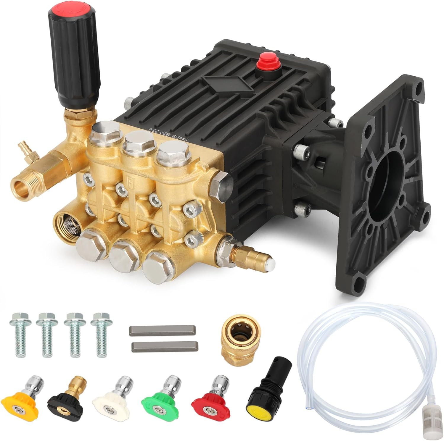 Pressure Washer Pump 1 Inch Shaft,Pressure Washer Pump 4400 Psi,Power Washer Pum