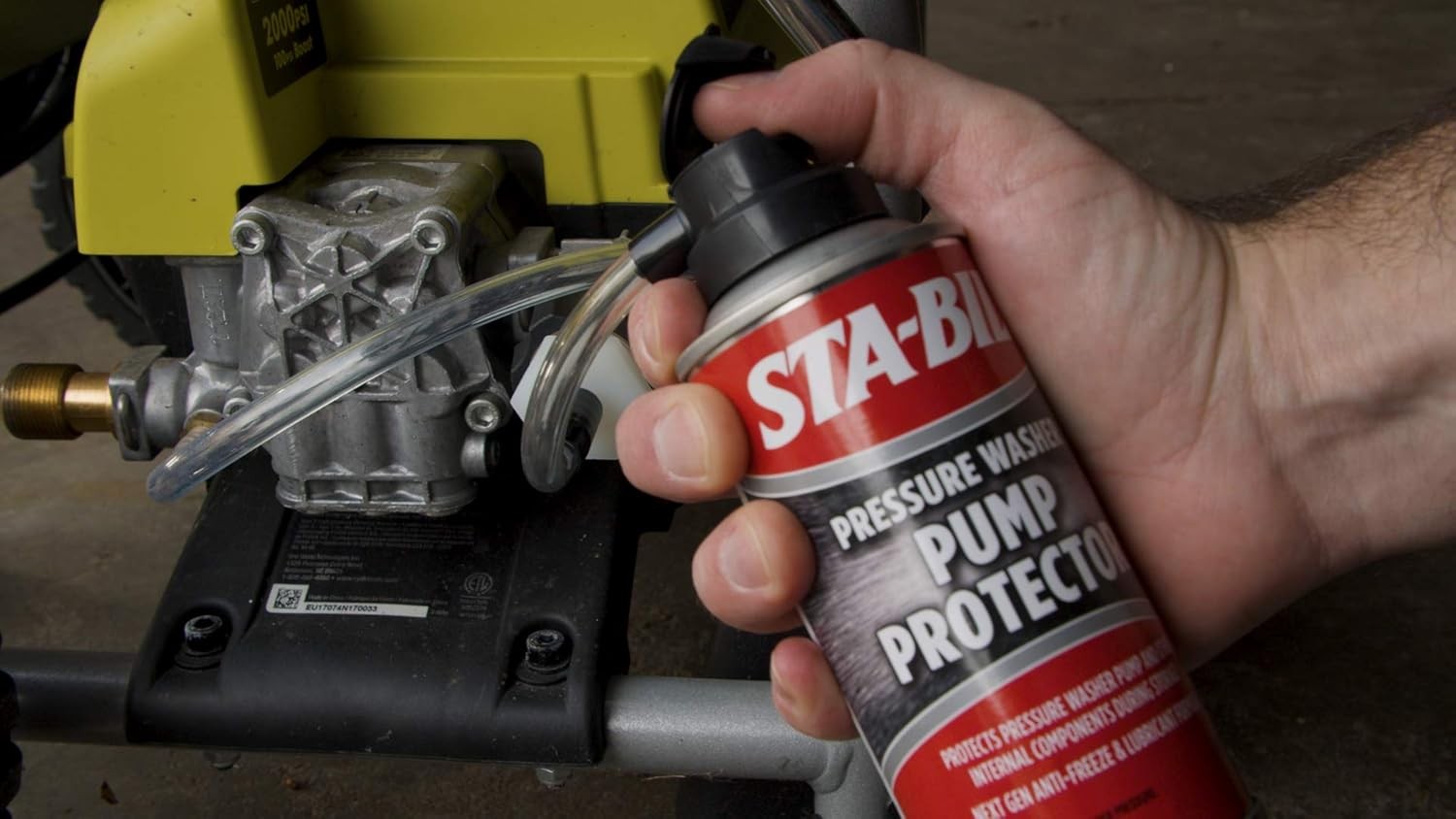 STA-BIL Pump Protector – Protects Pressure Washer Pump, 4 oz. (22007-8PK)