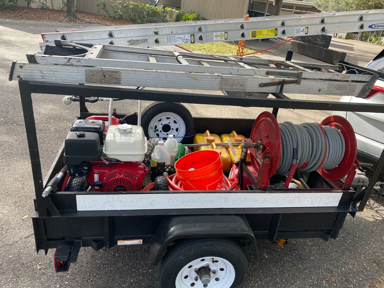 Complete Pressure Washing Setup