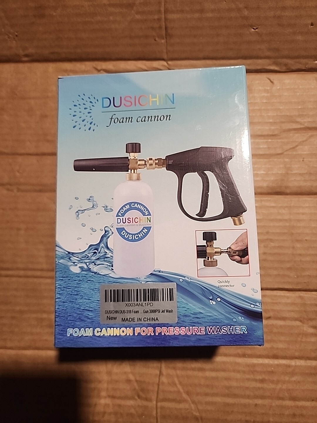 DUSICHIN DUS-018 Foam Cannon Lance Pressure Washer Nozzle Tip Spray