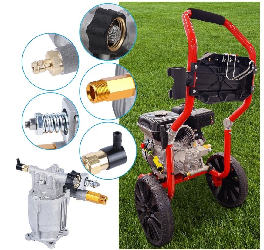 3/4″ Horizontal Pressure Washer Pump 3400 PSI 2.5 GPM Replacement
