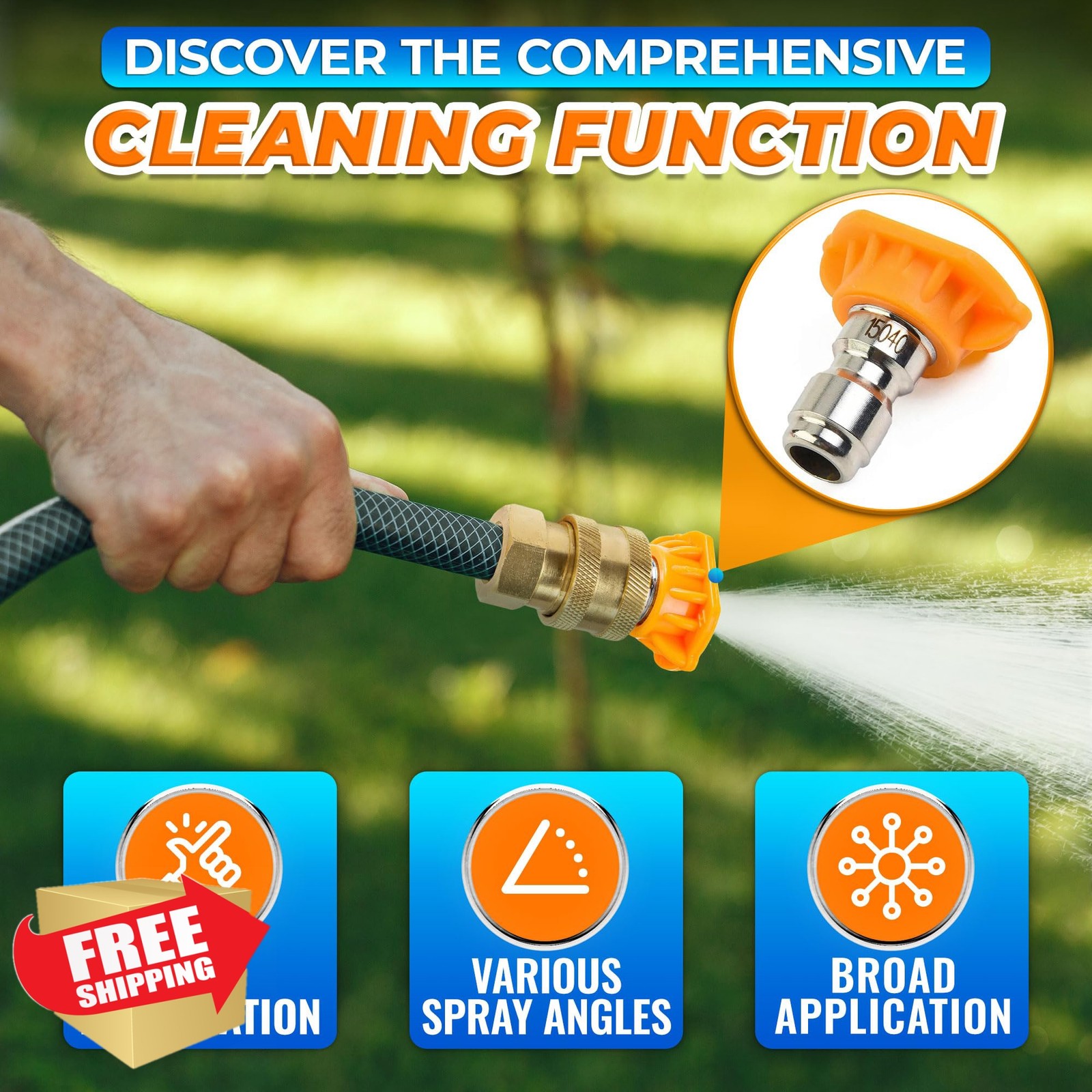 KETAR Pressure Washer Tips 5 Pc