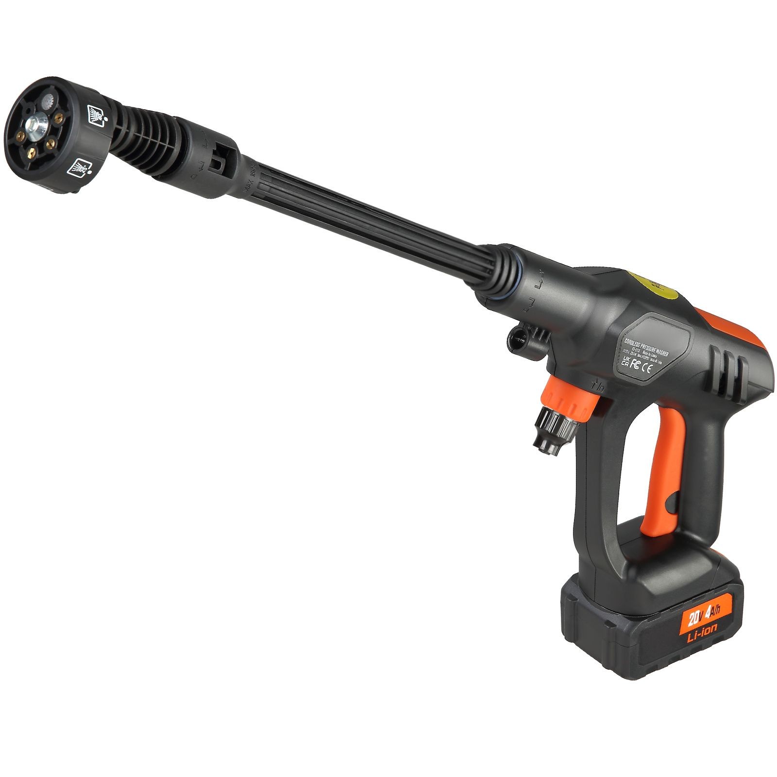 Cordless Pressure Washer, 652 – PSI 1.1 GPM Portable Power Cleaner, Handheld