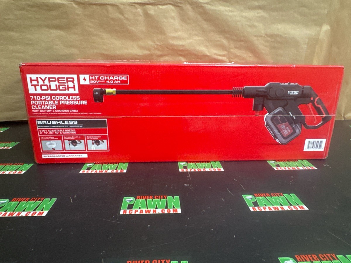 HYPER TOUGH 710PSI PRESSURE WASHER HY160855821605 (R7A016341)