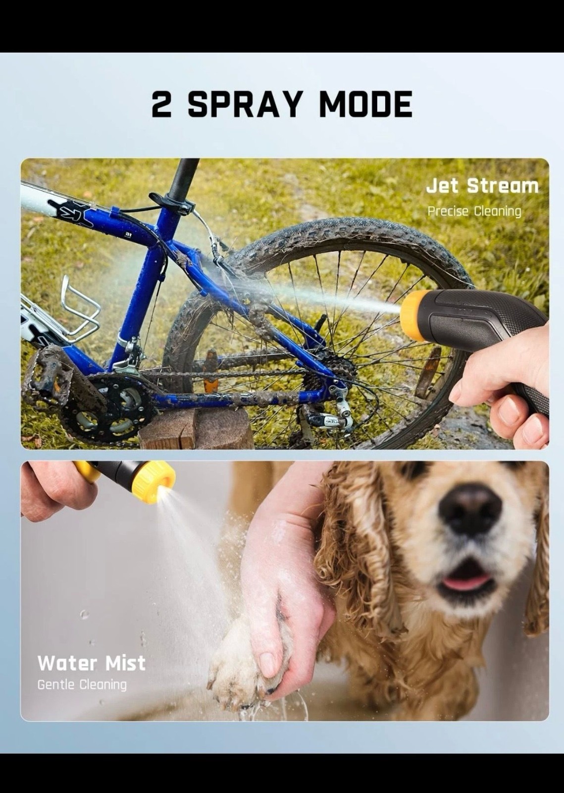 Fanttik NB8 Nano/Nb8 Ultra Portable Spray Washer – Compact Waterproof 8L Black