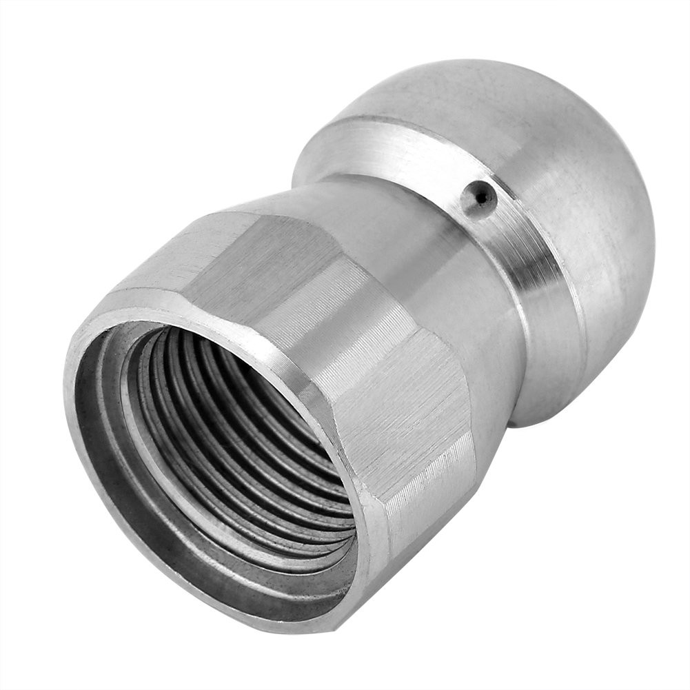 Sewer Jetter Nozzle Kit – Hydro Jet, Random Flow & Button Sealing, 4000 PSI
