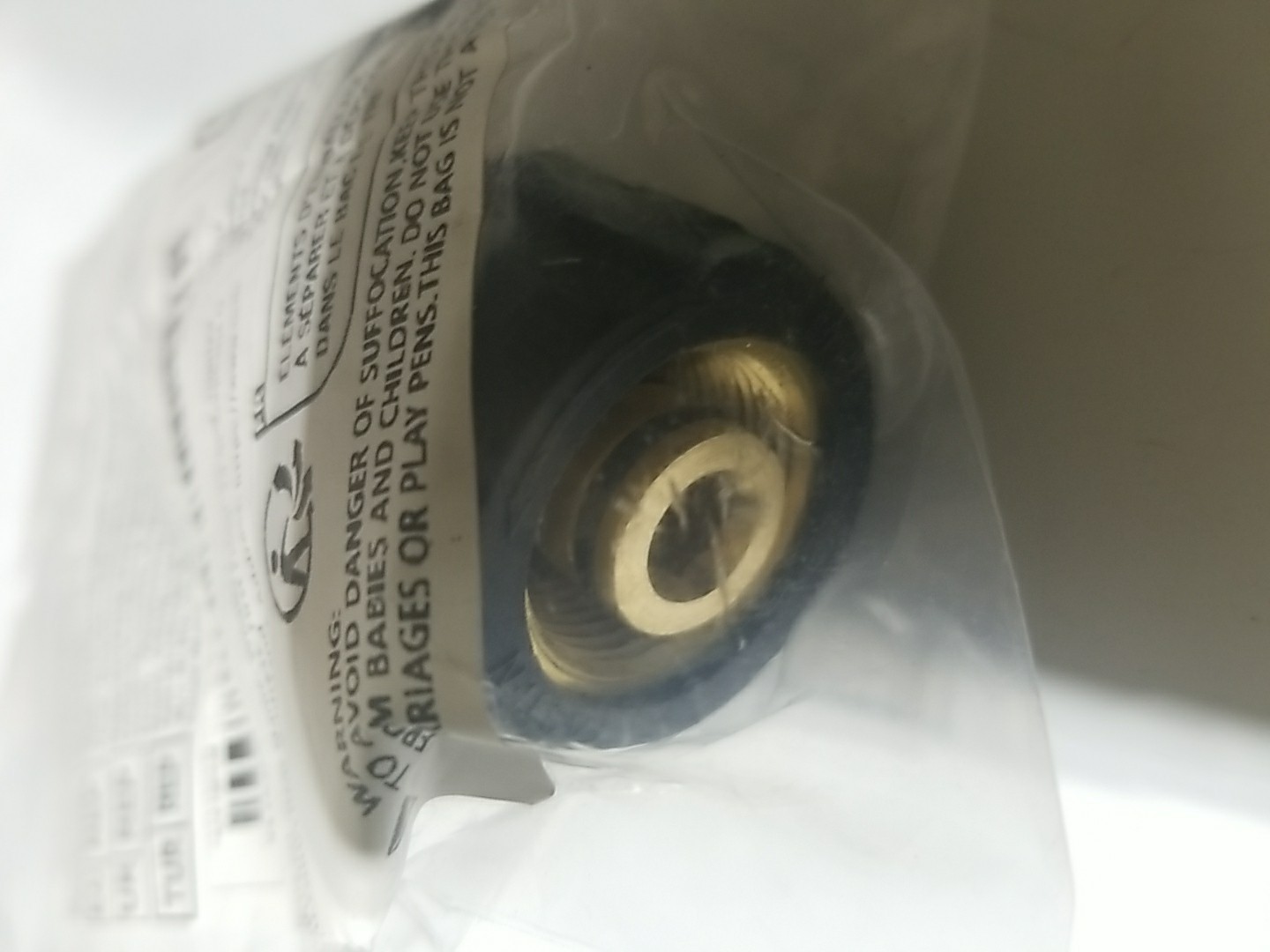 1-Pack M22 14mm to 1/4″ Pressure washer quick connect fitting.