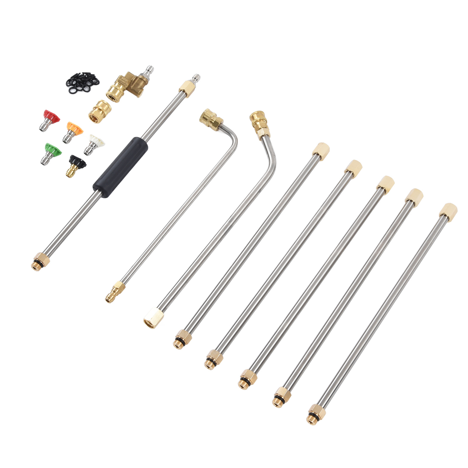 Pressure Washer Extension Wand Lance Accessory Tool Set Kit For Washing