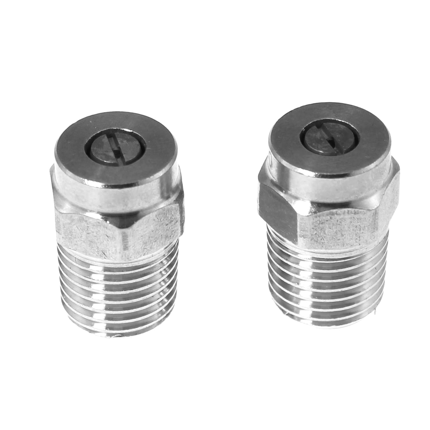 2 PCS Surface Cleaner Tip 25 Degree 4000 PSI 1/4 Inch NPT Female Nozzle