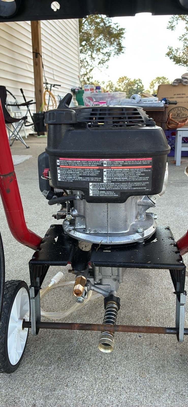 Pressure Washer Pump 2700 PSI Vertical Shaft Black Max