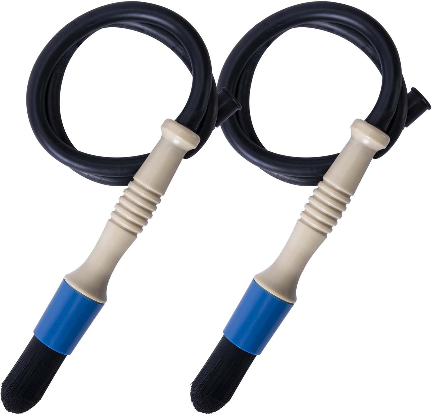 2 Pcs Parts Washer Brush with Hose- Wear Resistant Parts Cleaning Brush with 31