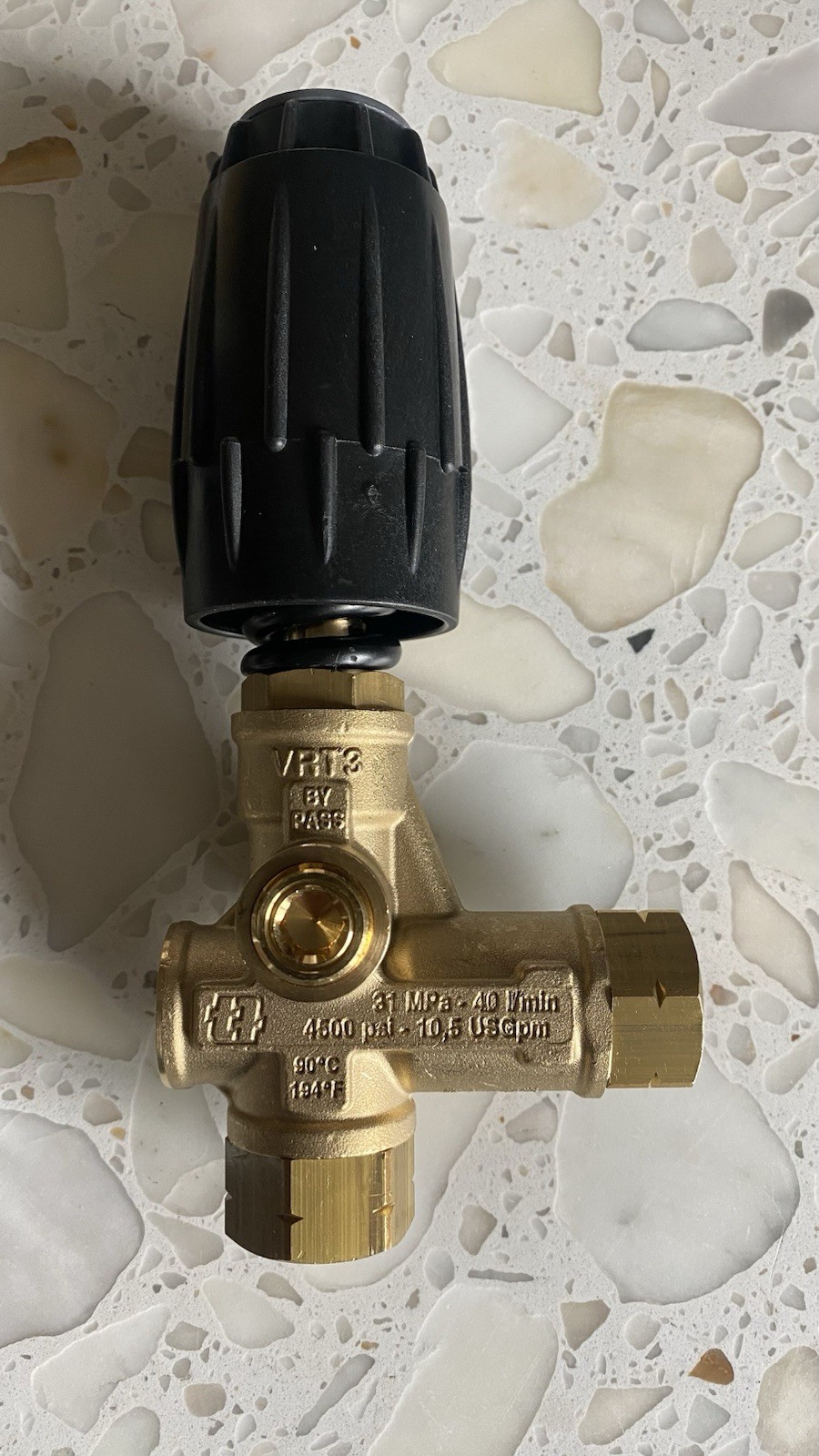 Annovi Reverberi VRT3-310 Unloader Valve 4500PSI 10.5 GPM