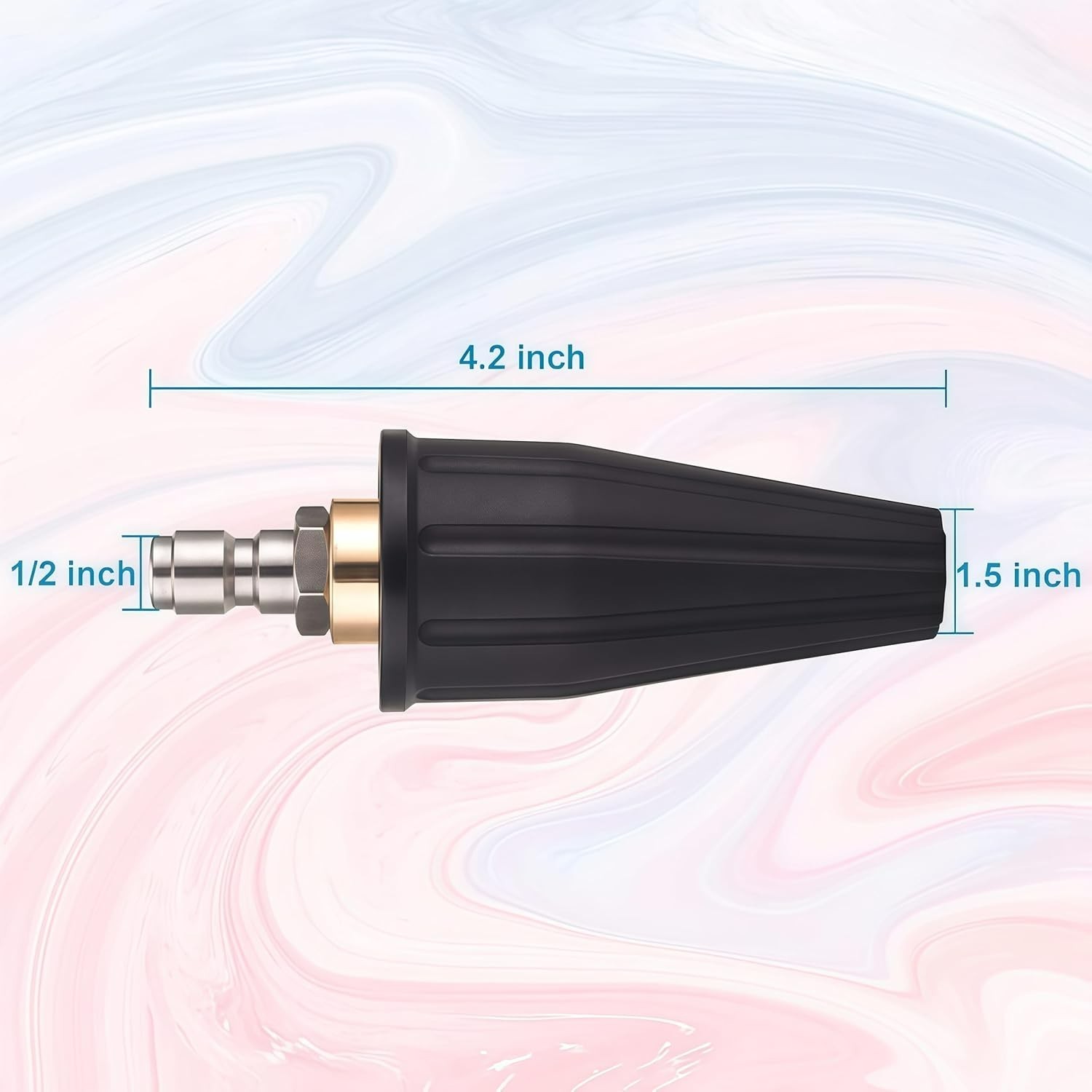 Pressure Washer Nozzles Turbo Nozzle, 1/4 inch Quick Connect Swivel, 2000 PSI…