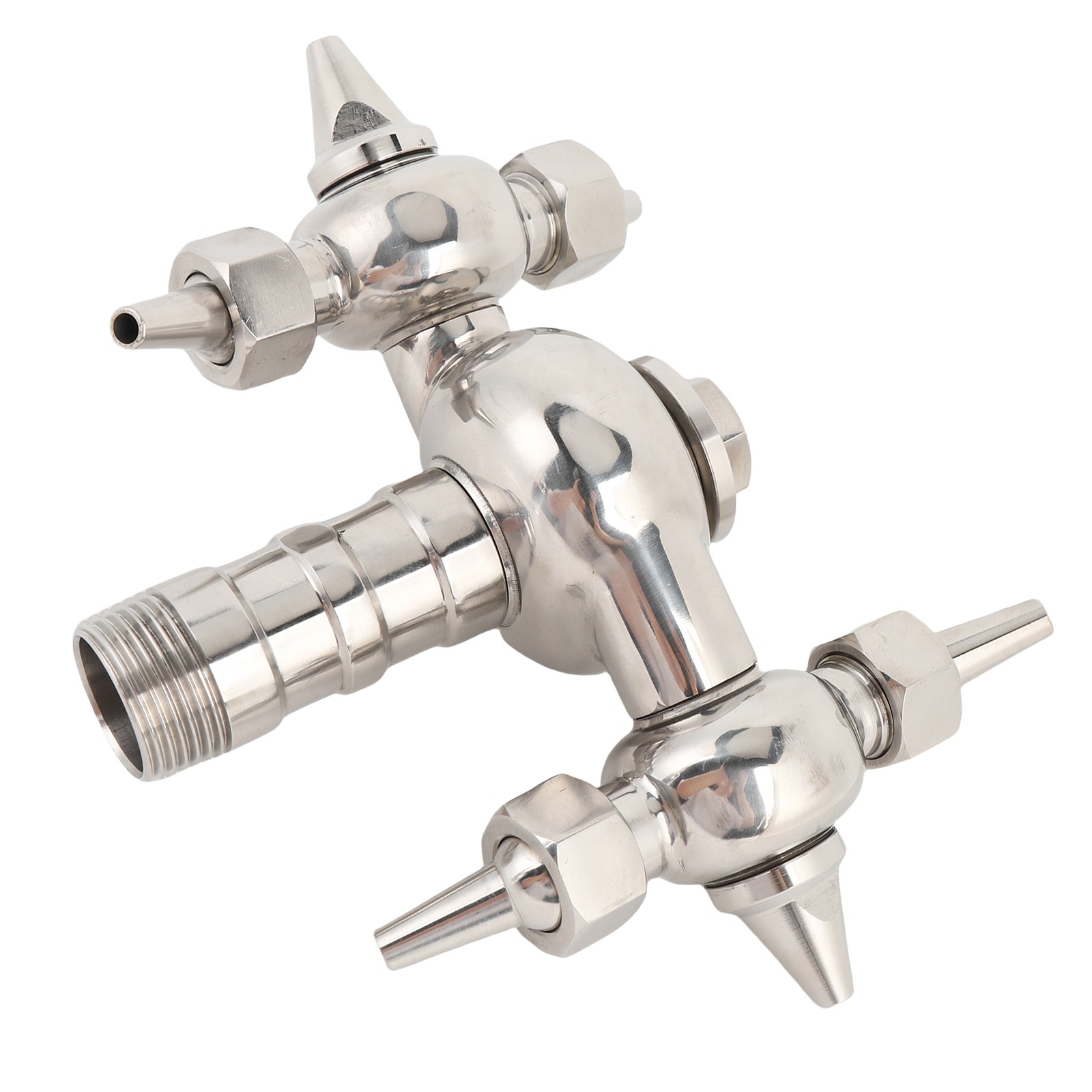 Powerful 360° Cleaning Spray Ball Canister For Tanks Stainless Steel Use