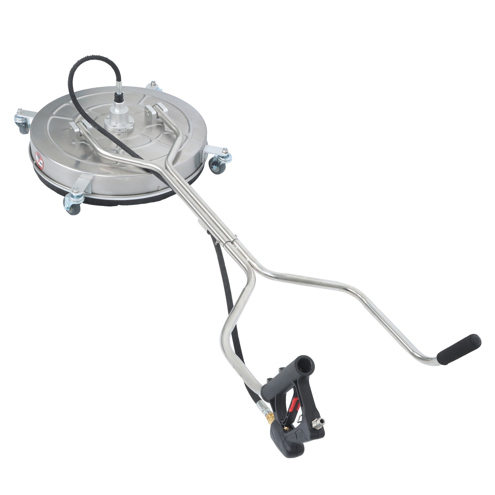 24″ Pressure Washer Surface Cleaner w/ Handles & Wheels Quick Connect us