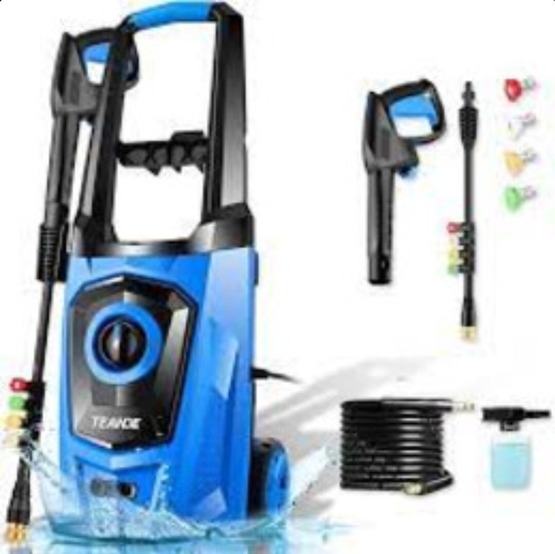 Electric Pressure Washer Teande TE5240 Max 2.8GPM 1800W
