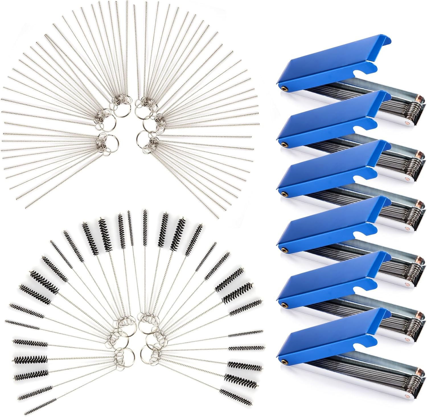 Mudder Set of 9 Carburetor Cleaning Kit Torch Tip Cleaner, Stainless Steel Carbo