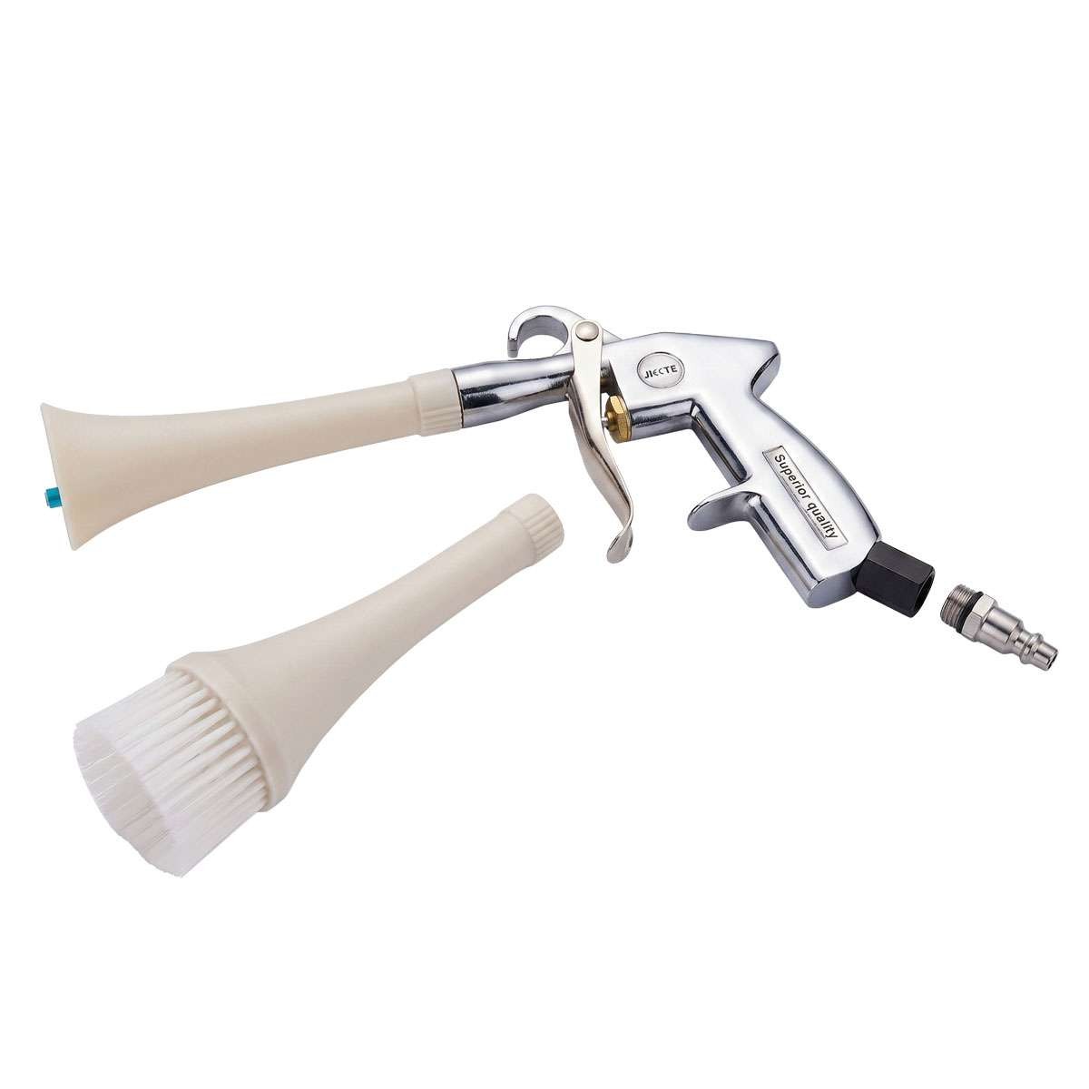 3-in-1 Car Cleaning Gun Air Blower for Carpet High Pressure with Trumpet Nozzle
