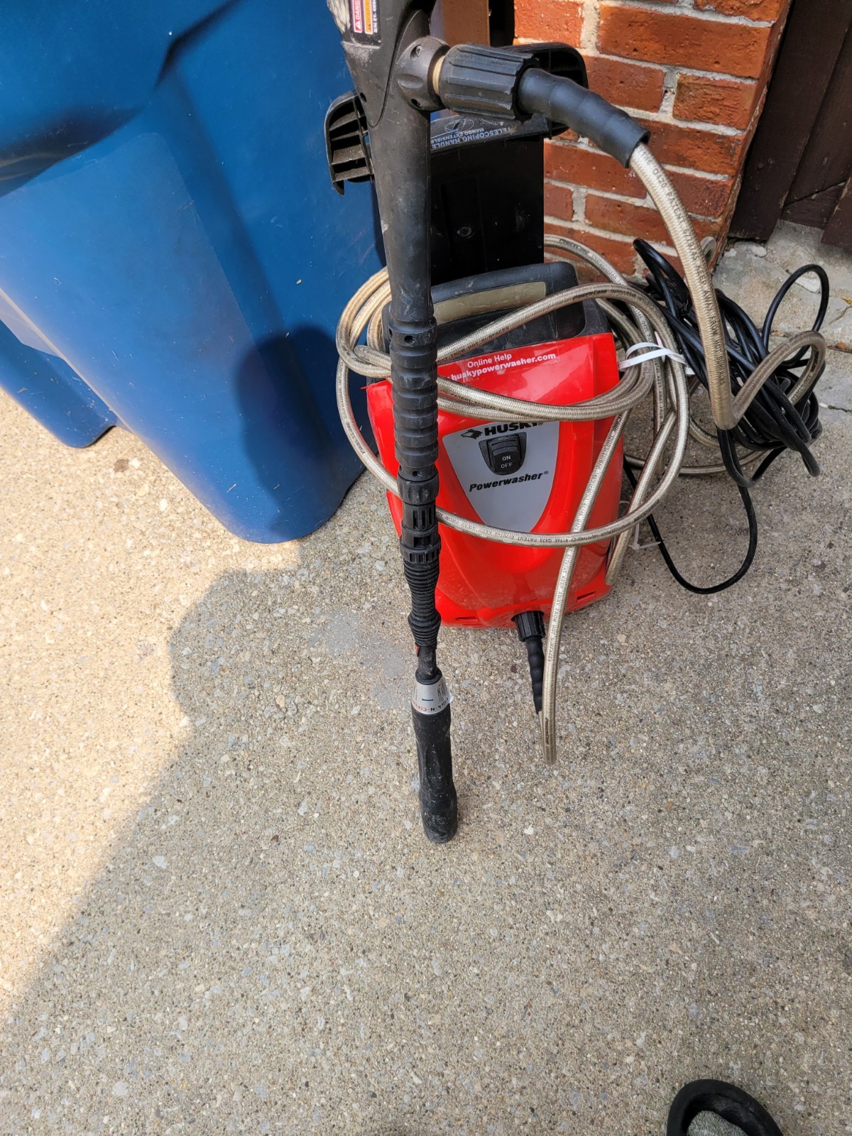 Electric Power Washer.Husky 1600 PSI