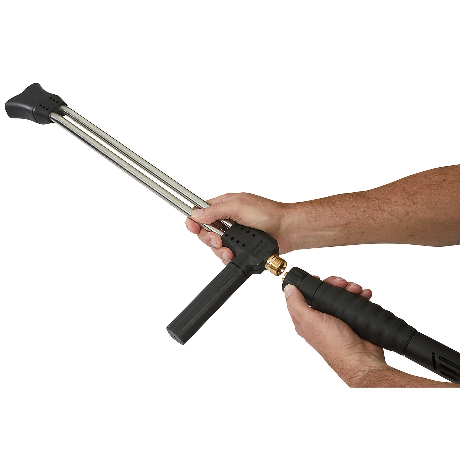 Powerhorse Long Spray Gun/Dual Lance Kit, 42.77in., 5000 PSI, 8 GPM