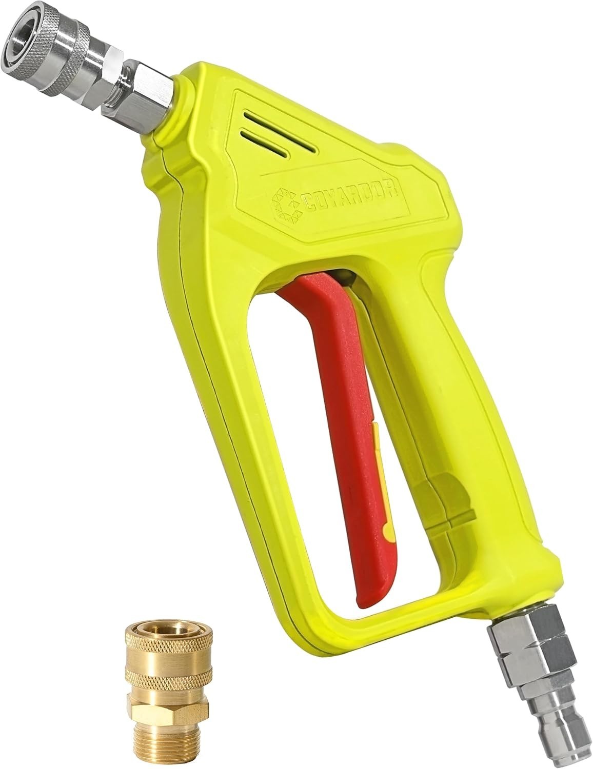 COYARDOR Pressure Washer Short Gun with Quick Connector Swivel, 4000PSI 6.8GPM