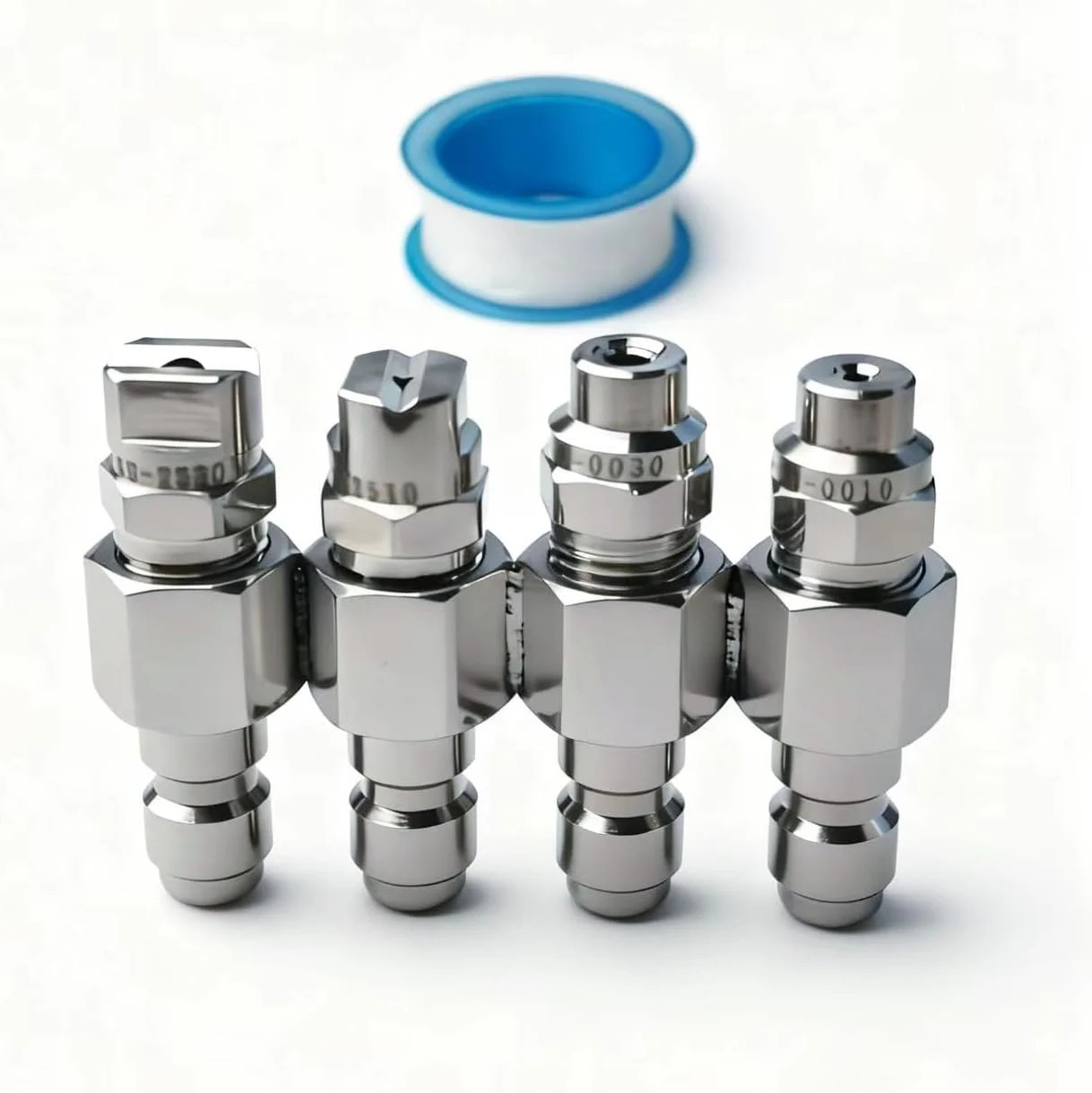 Pressure Washer Nozzle 4 GPM, Jrod Washing Nozzle 4 Way Tip Holder for Soft Wash