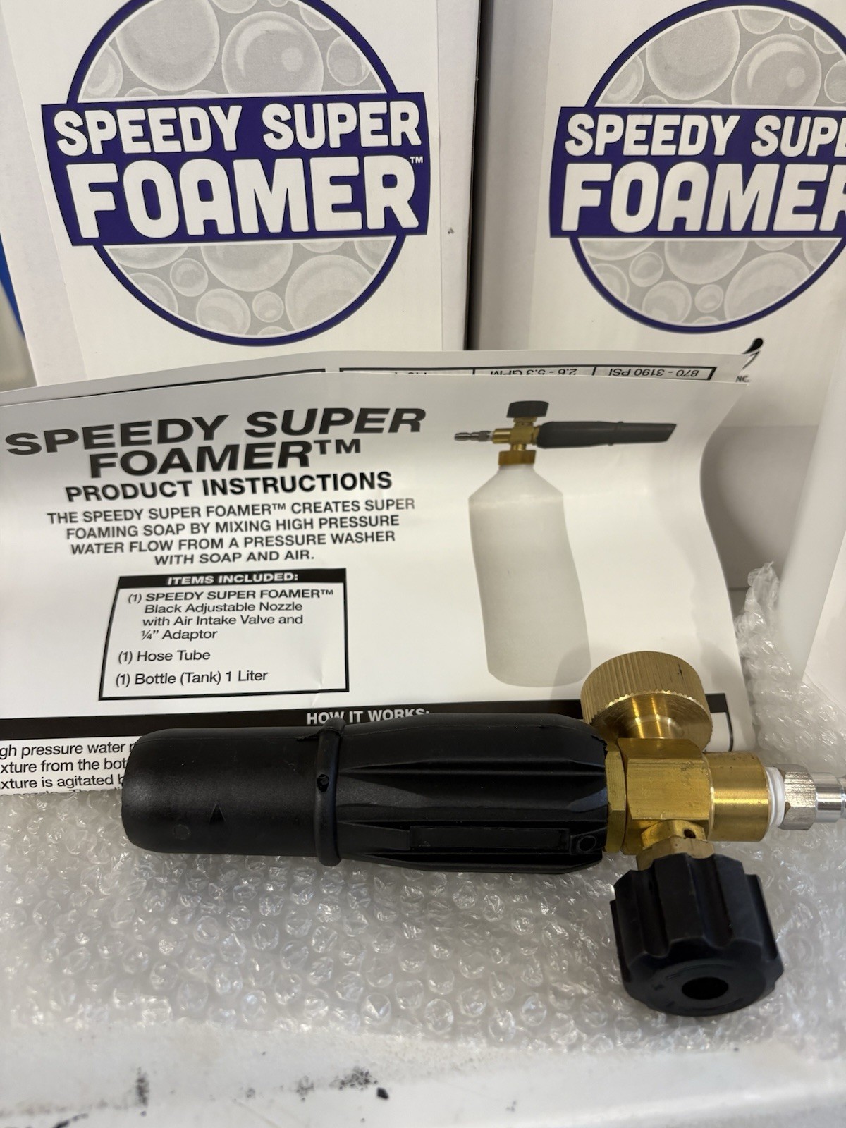 SM Arnold Speedy Super FOAMER – Multi-Purpose Foam Cannon for Cleaners