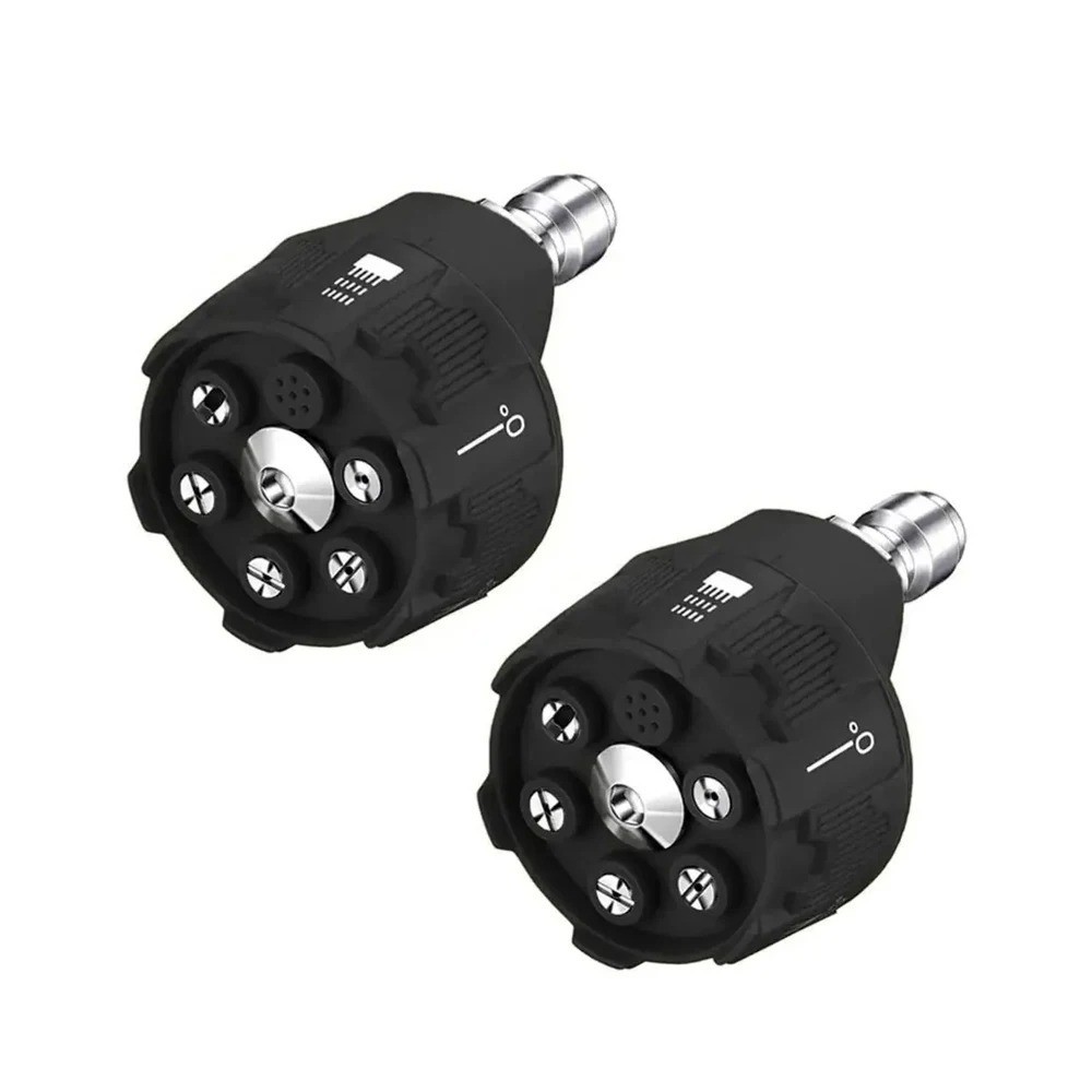New 6 in 1 Power Washer Nozzle Set 1/4 Quick Connector Fast Shipping
