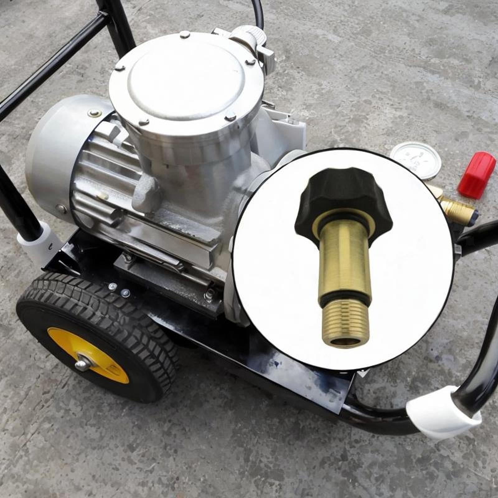 Cleaning Water Inlet Fitting Coupler Sturdy Metal for Pressure Washer Pump