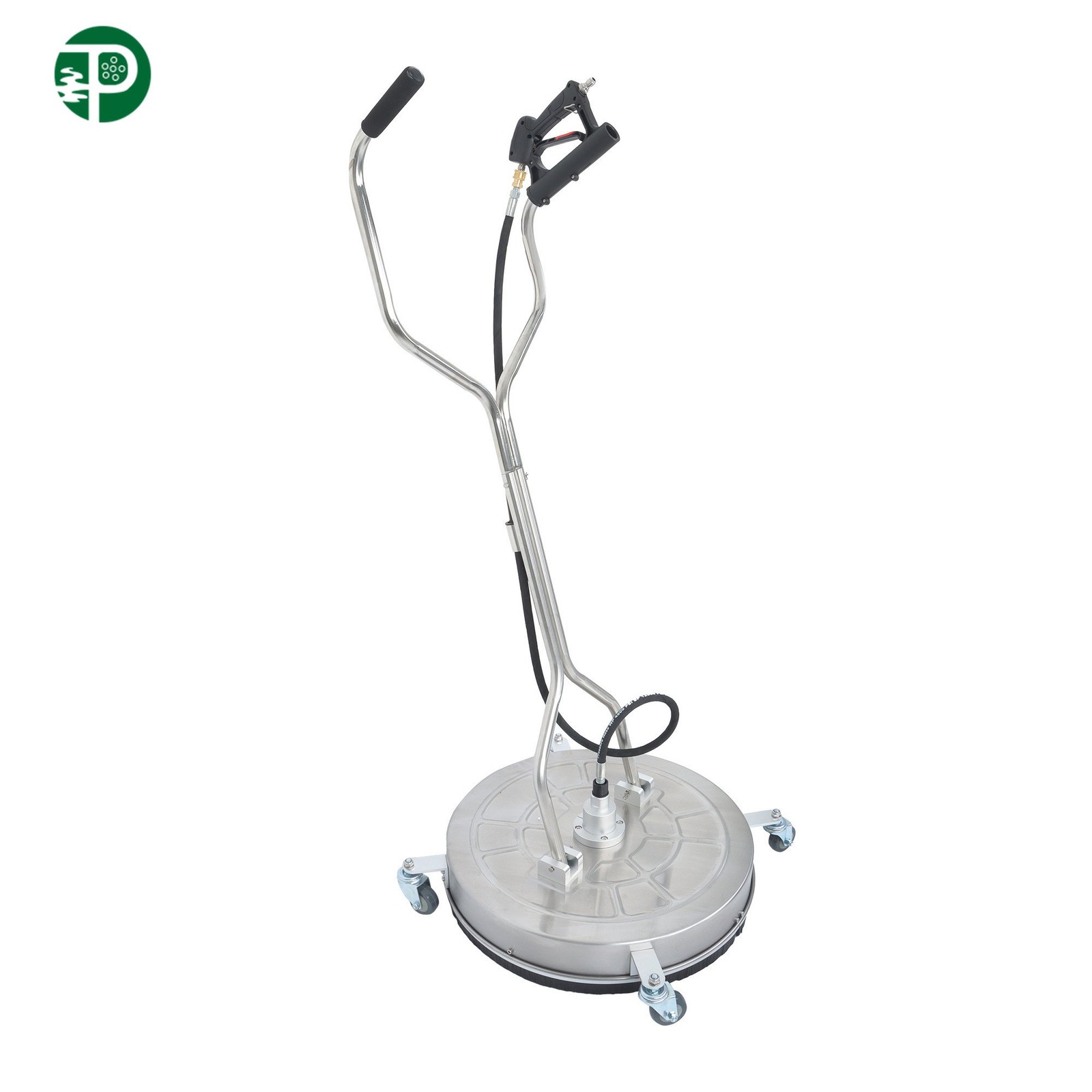 1 × 24″ Pressure Washer Surface Cleaning Kit with 4 wheels Easy-Attach Handle