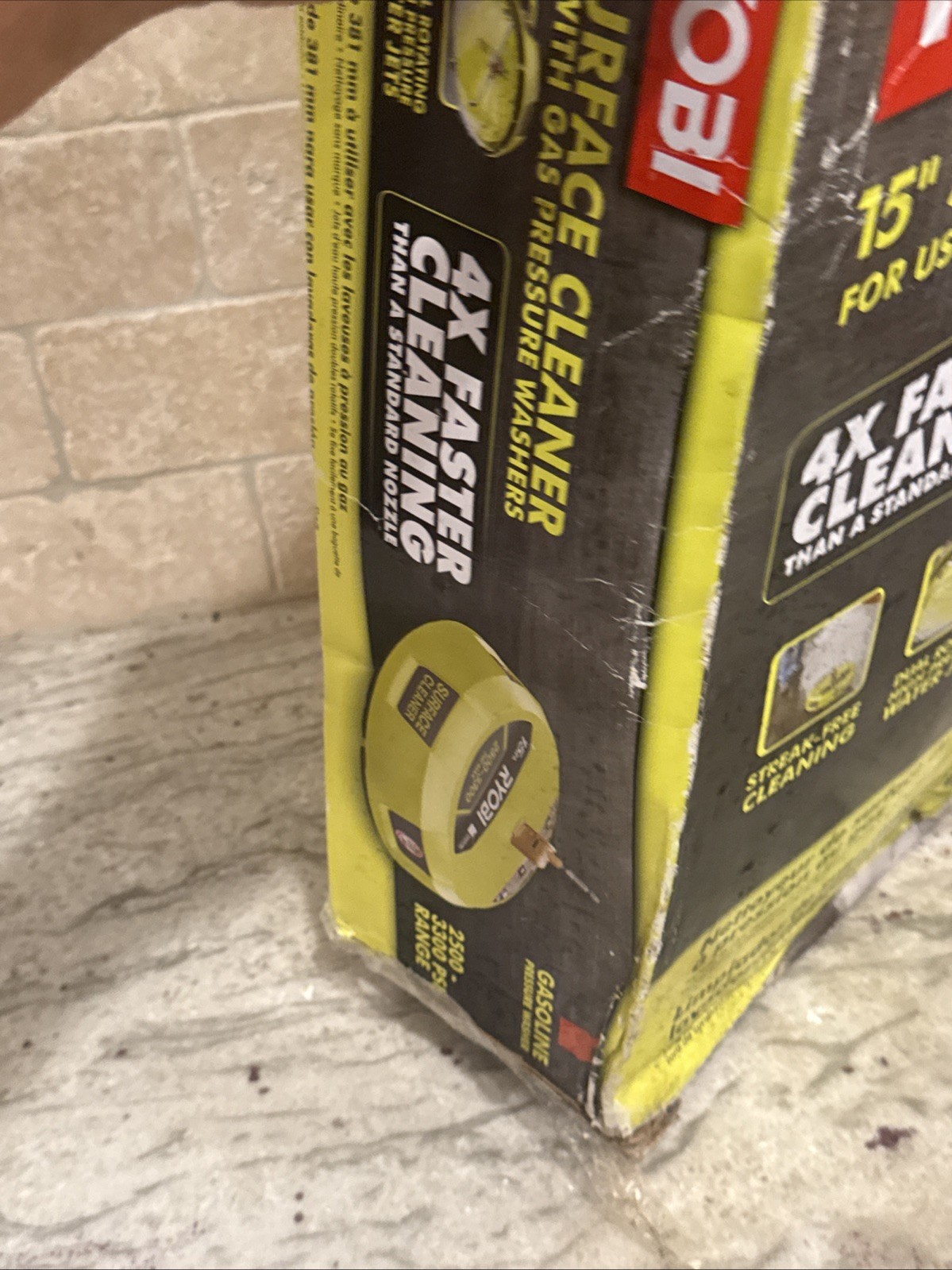 Ryobi RY31SC01 15 inch 3300PSI Surface Cleaner